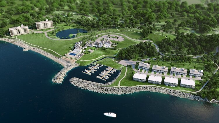 AODK Architecture’s rendering of the future Waterwood Resort in Vermilion
