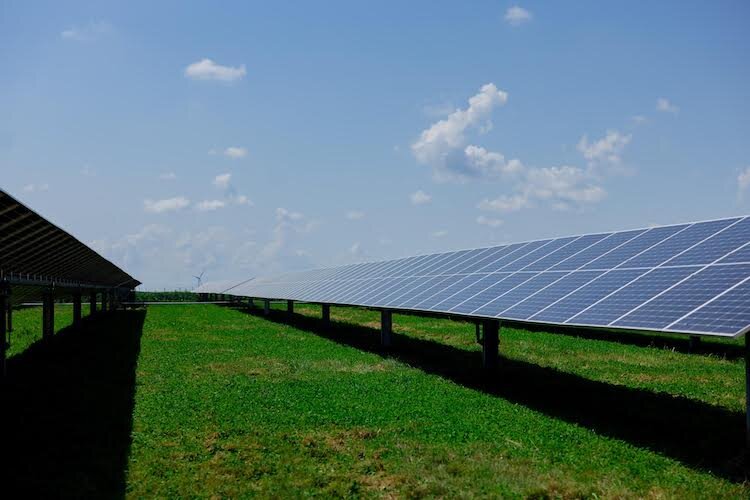 Apex’s Mulligan Solar project in Logan County Illinois, which became operational last year.