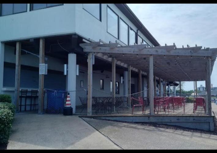 The exterior of the up-and-coming Al Fresco Waterfront Dining on the Bay.