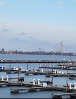Diners will be able to enjoy a view of the bay and Cedar Point.