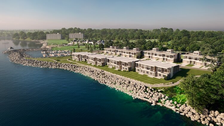 AODK Architecture’s rendering of the future Waterwood Resort in Vermilion