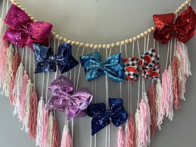 Kaiella Brooke has the perfect bow to match any outfit.