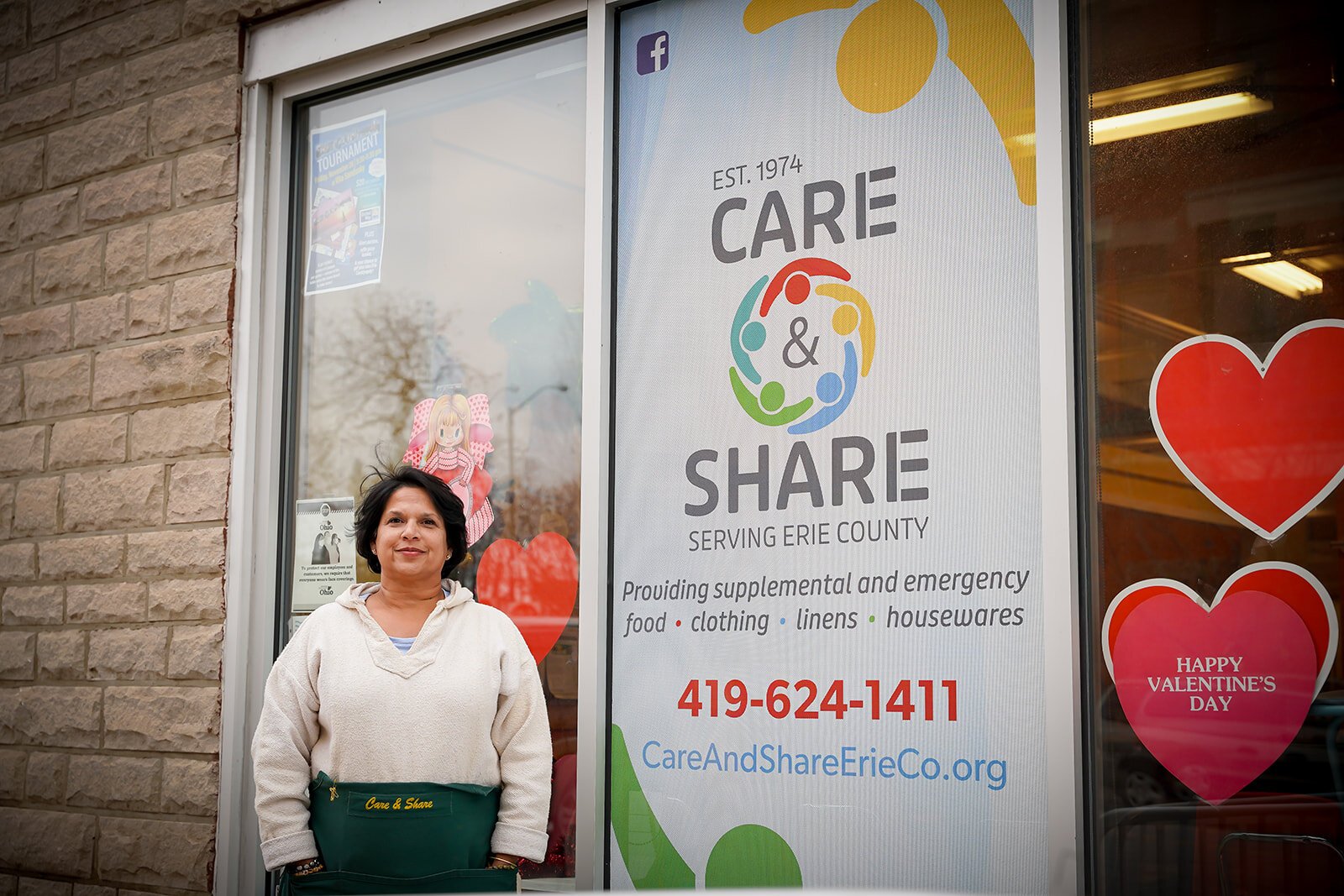 Anita Kromer, Executive Director of Care & Share of Erie County.