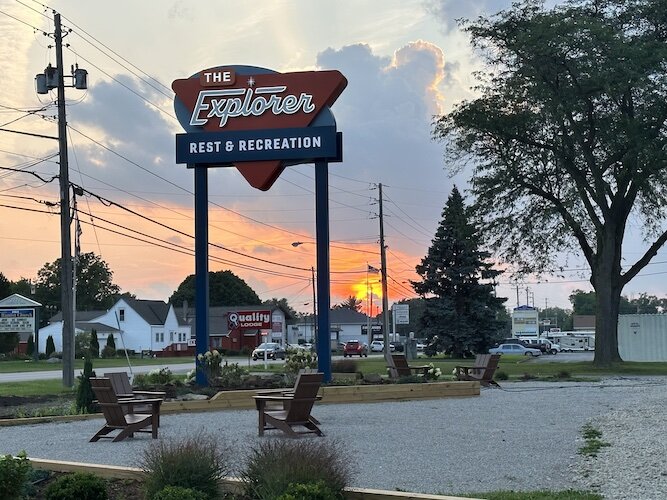 Explorer Rest & Recreation is on Cleveland Road West in Sandusky.