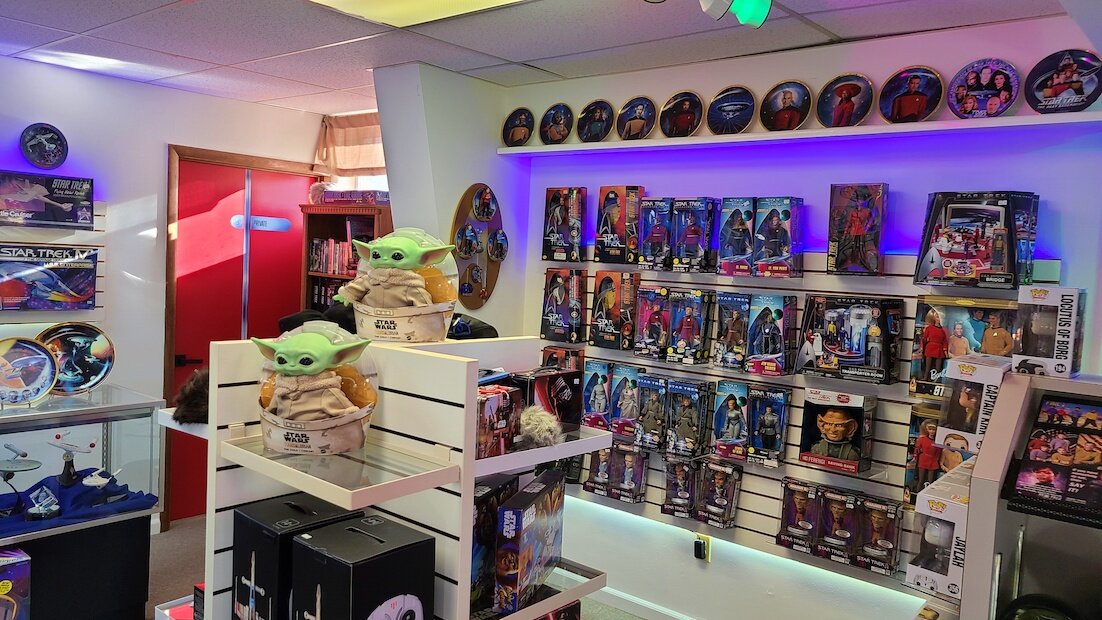 Merchandise related to "Star Trek," "Star Wars" and more is on sale at the Huron location of Federation HQ. The store, profits from which are used to cover costs of the charitable efforts of International Federation of Trekkers Inc., soon will re-ope