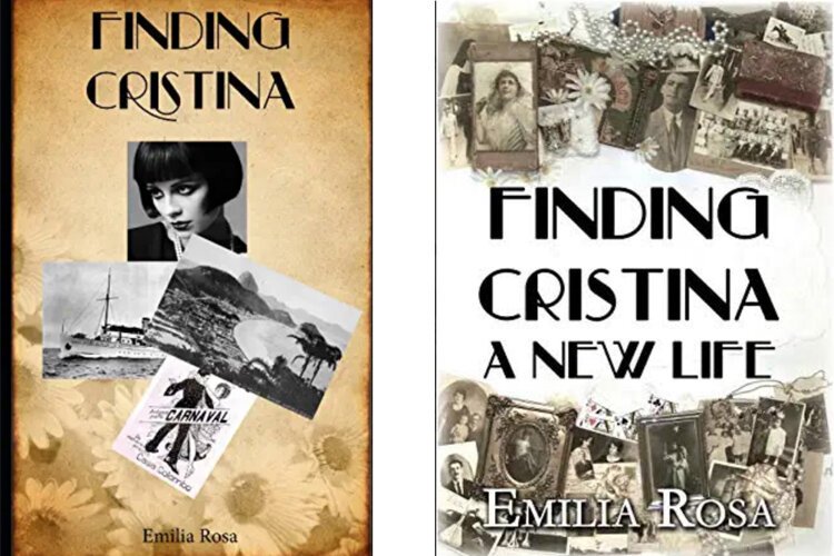 The covers of Rosa's two books. 