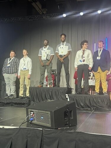 Winners at SkillsUSA include Sandusky High School students Samaja Amison and Amahn McDaniel-Monegan in the drone category.