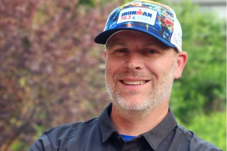 Casey Gilvin is back as IRONMAN 70.3 Ohio's race director.