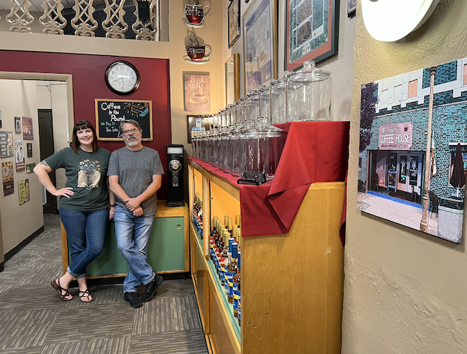 Sara and Trent Beard look forward to welcoming patrons on Sept. 19.