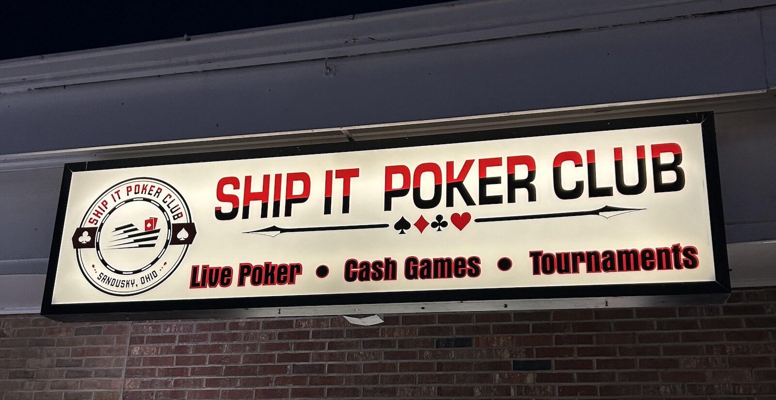 New poker club ships into Perkins Township