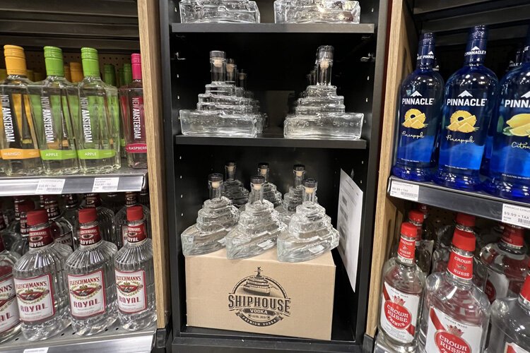 The Kroger in Sandusky is just one of many locations to purchase Shiphouse Vodka.