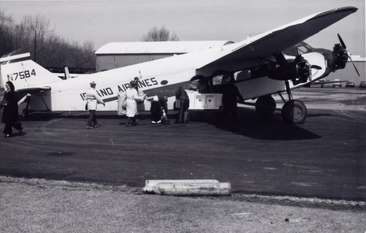 The Ford Tri-Motor used to be a fixture flying passengers back and forth from the Lake Erie Islands to Port Clinton.